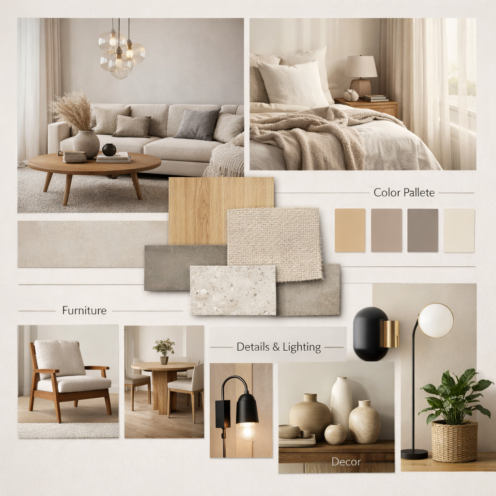 Interior look and feel concept